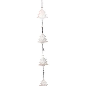 DECORACIÓN COLGANTE METÁLICO NAVIDEÑO 108CM CASCABELES