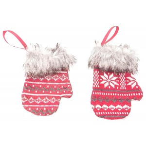 Noël gant décoratif (18 cm.)