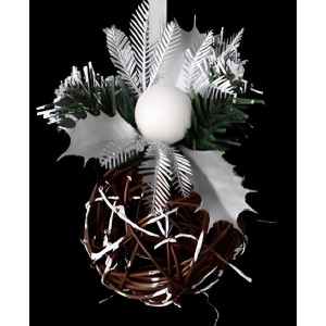 Boule de rotin à accrocher
