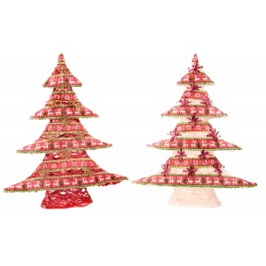 Christmas tree made of...