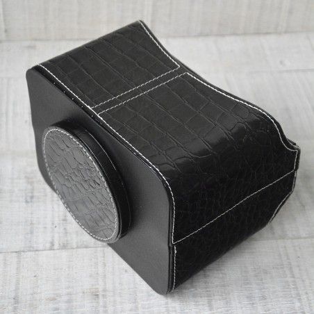 Hogar y Más - Portamandos práctico de polipiel con 5 compartimentos. Estilo moderno.