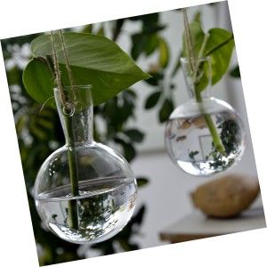 Home and more - Planter hanging round in set of two - elegant Design and original