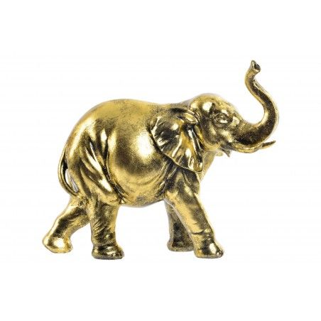 Casa e più - Elefante-Lucido Dorato e resina