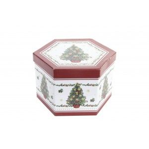Casa e Più - Palla di Natale con fiocco set 14, originale, con scatola regalo