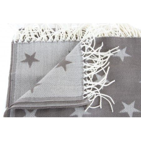 Casa e più - Coperta acrilico stelle. 2 colori