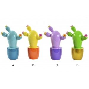 La maison et plus - tirelire Enfant de Cactus. 4 couleurs
