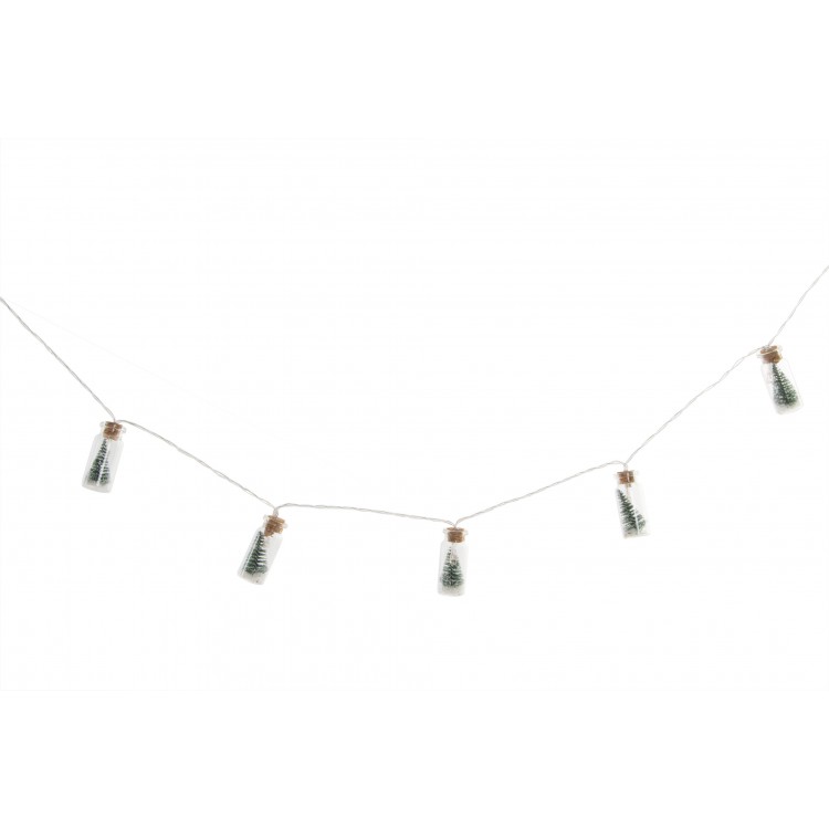 Home and more - Garland Christmas Glass with Leds