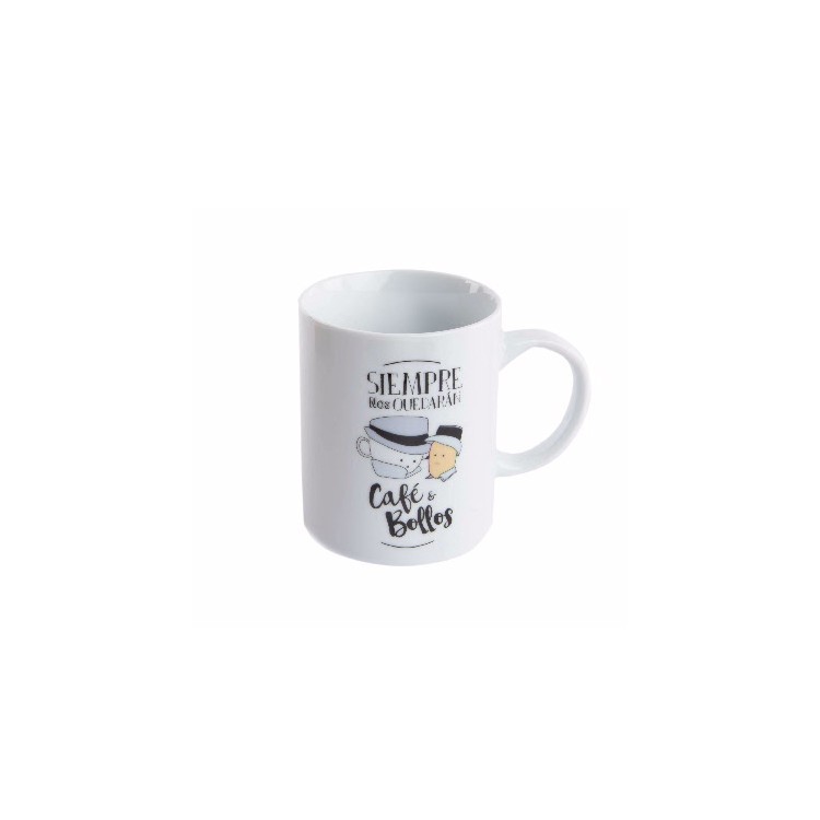 Cup fun porcelain infusions model "Coffee and scones" 