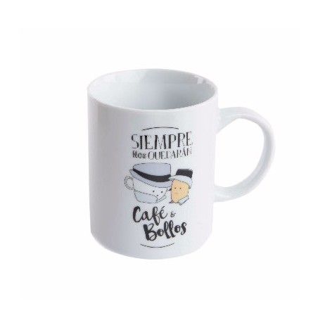 Cup fun porcelain infusions model "Coffee and scones" 