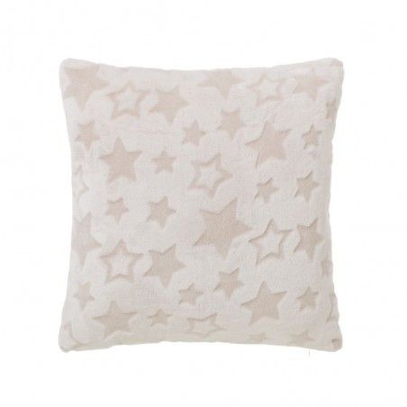 Home and more - Cushion of Flannel and polyester. Stars