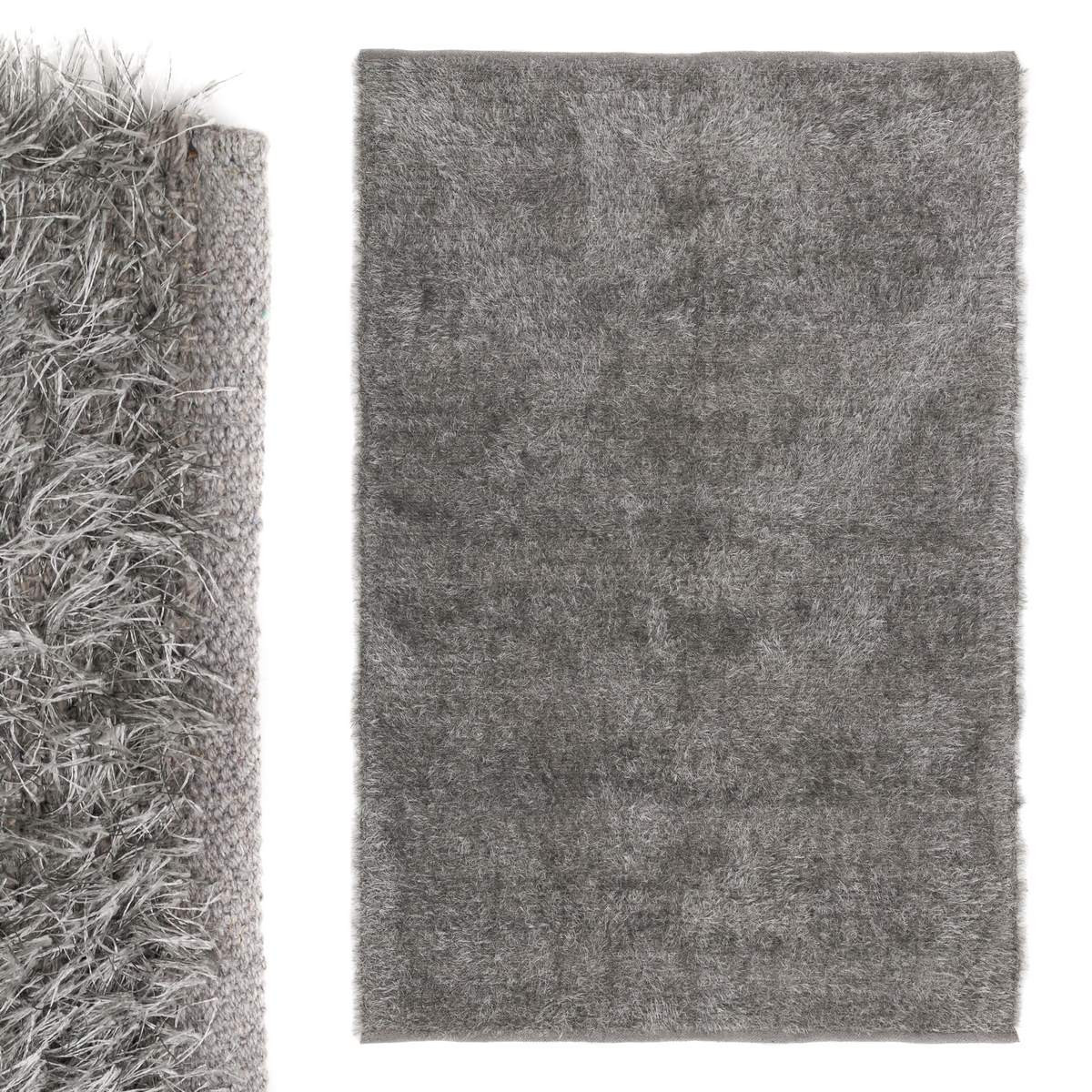 Casa e più - grande Tappeto di cotone grigio