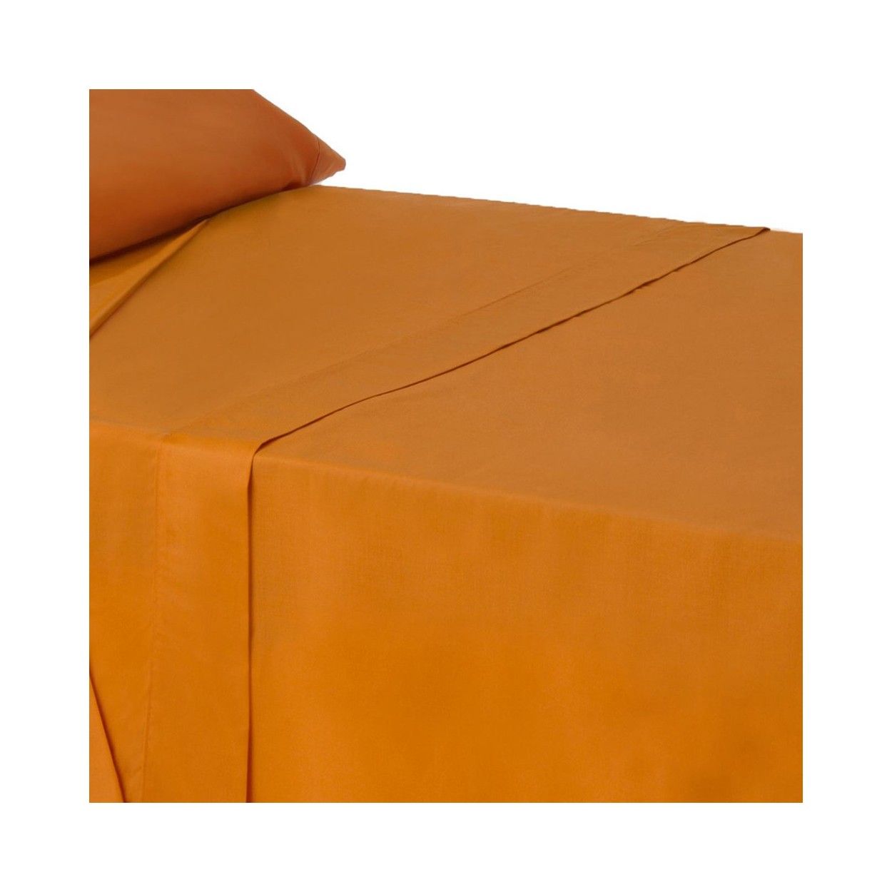 Casa e più Fogli Top colore Arancione per letti di 90. Buona qualità