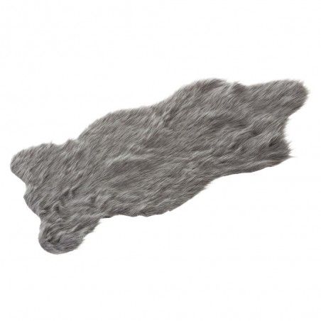 Hogar y más - Alfombra Sheepskin de color gris