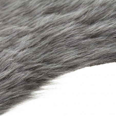 Hogar y más - Alfombra Sheepskin de color gris