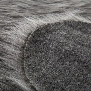 Hogar y más - Alfombra Sheepskin de color gris