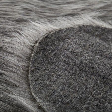 Hogar y más - Alfombra Sheepskin de color gris