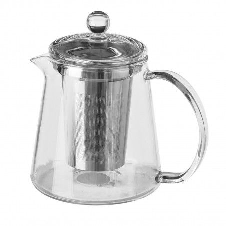Tea glass with stainless steel strainer - Home & more
