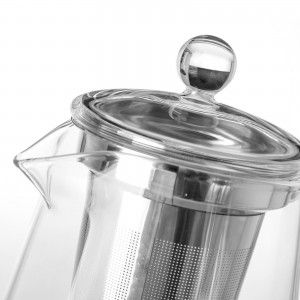 Bicchiere di tè con filtro in acciaio inox - Casa & più