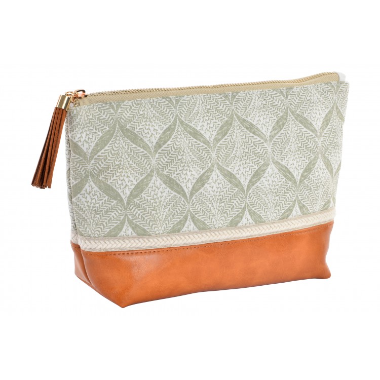Bag polyester with drawings of Leaves - Home and more