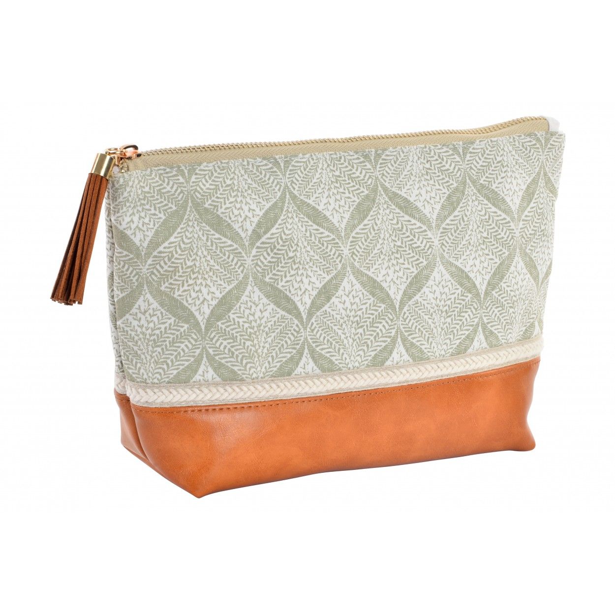 Bag polyester with drawings of Leaves - Home and more