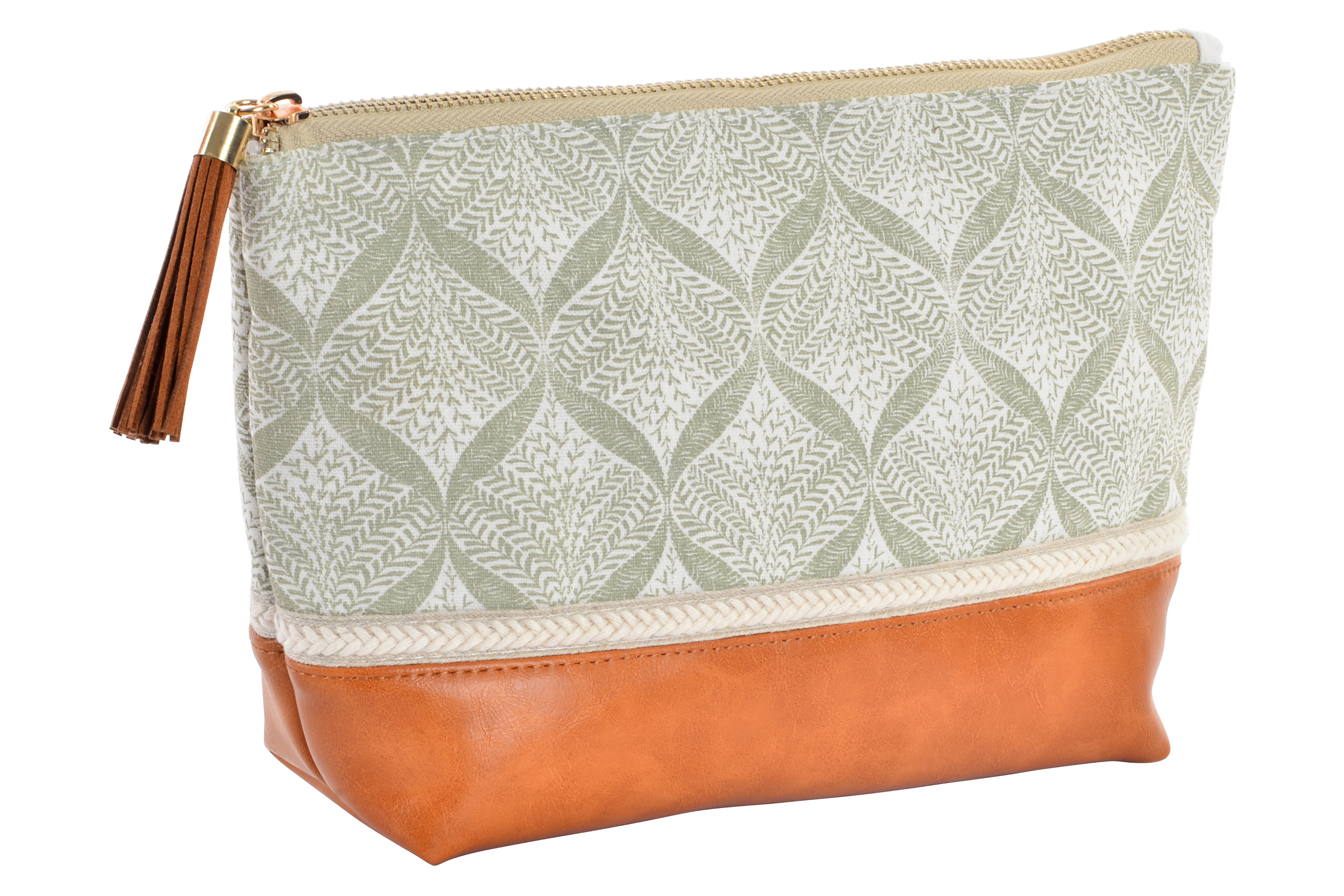 Bag polyester with drawings of Leaves - Home and more
