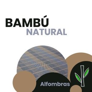 Tappeto in Bamboo Naturale firma Oxford nero Casa e di Più