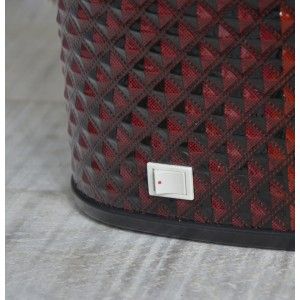 Pepelera automatico Rosso e Nero. Prodotto Esclusivo di Casa e di più - Deluxe