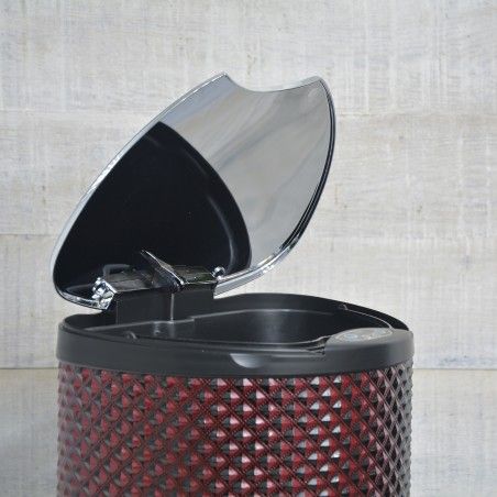 Pepelera automática Roja y Negra. Producto Exclusivo Hogar y más - Deluxe