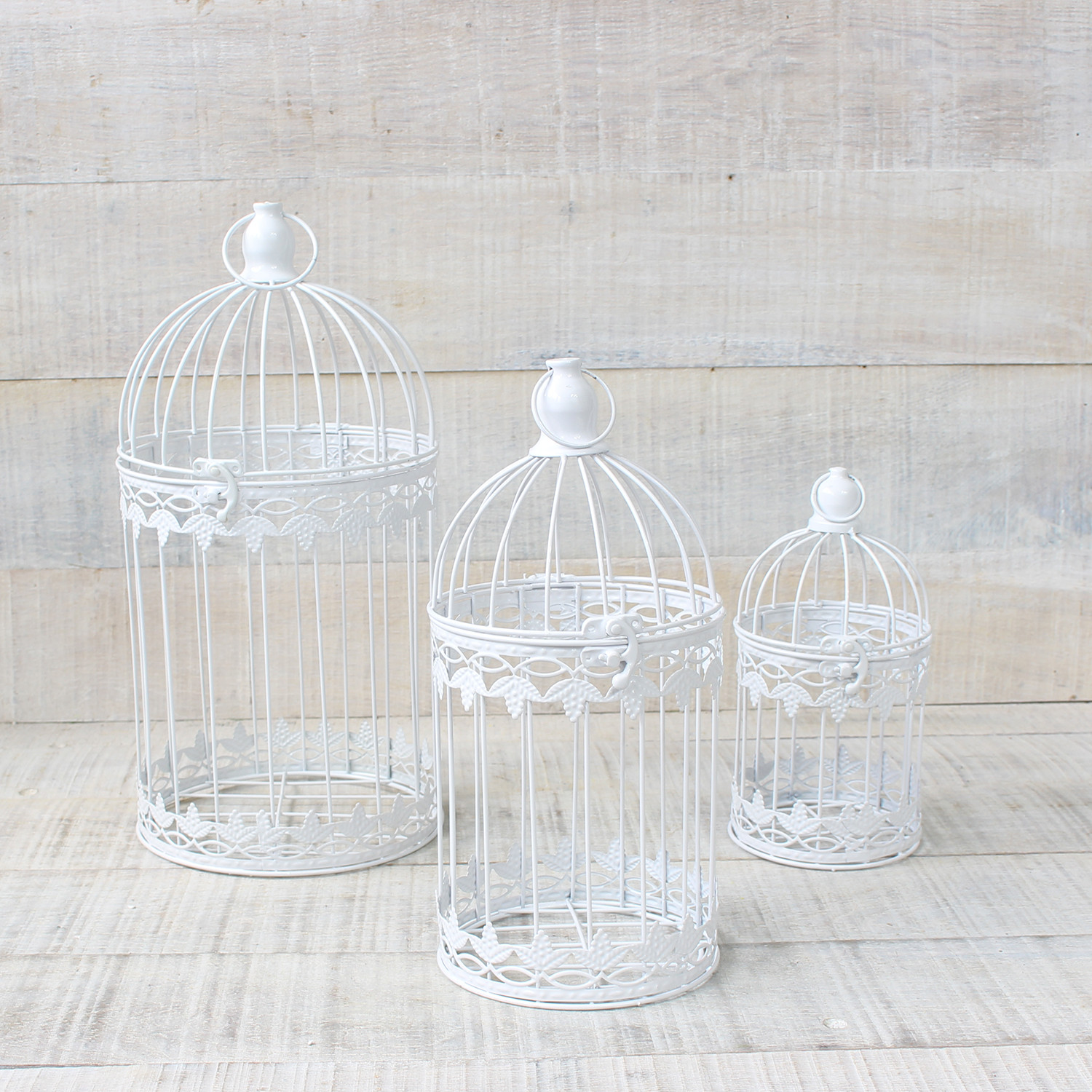 Metal cage decorative in 3 sizes elegant design France - Home and More