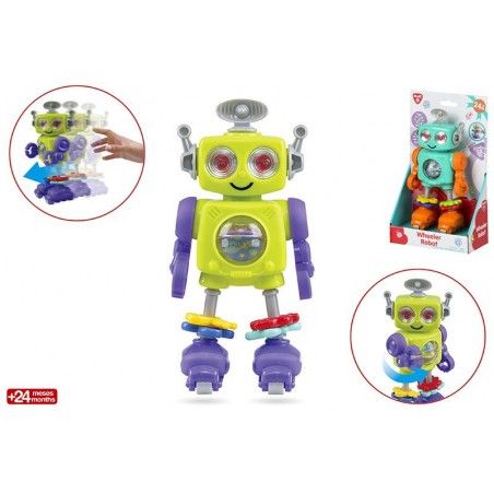 Doll robot child skater of activities, with original design and eye-catching colors-Home and More