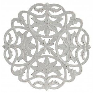 Pala decorativo in legno intagliato a parete -Vitta - Casa e altro ancora