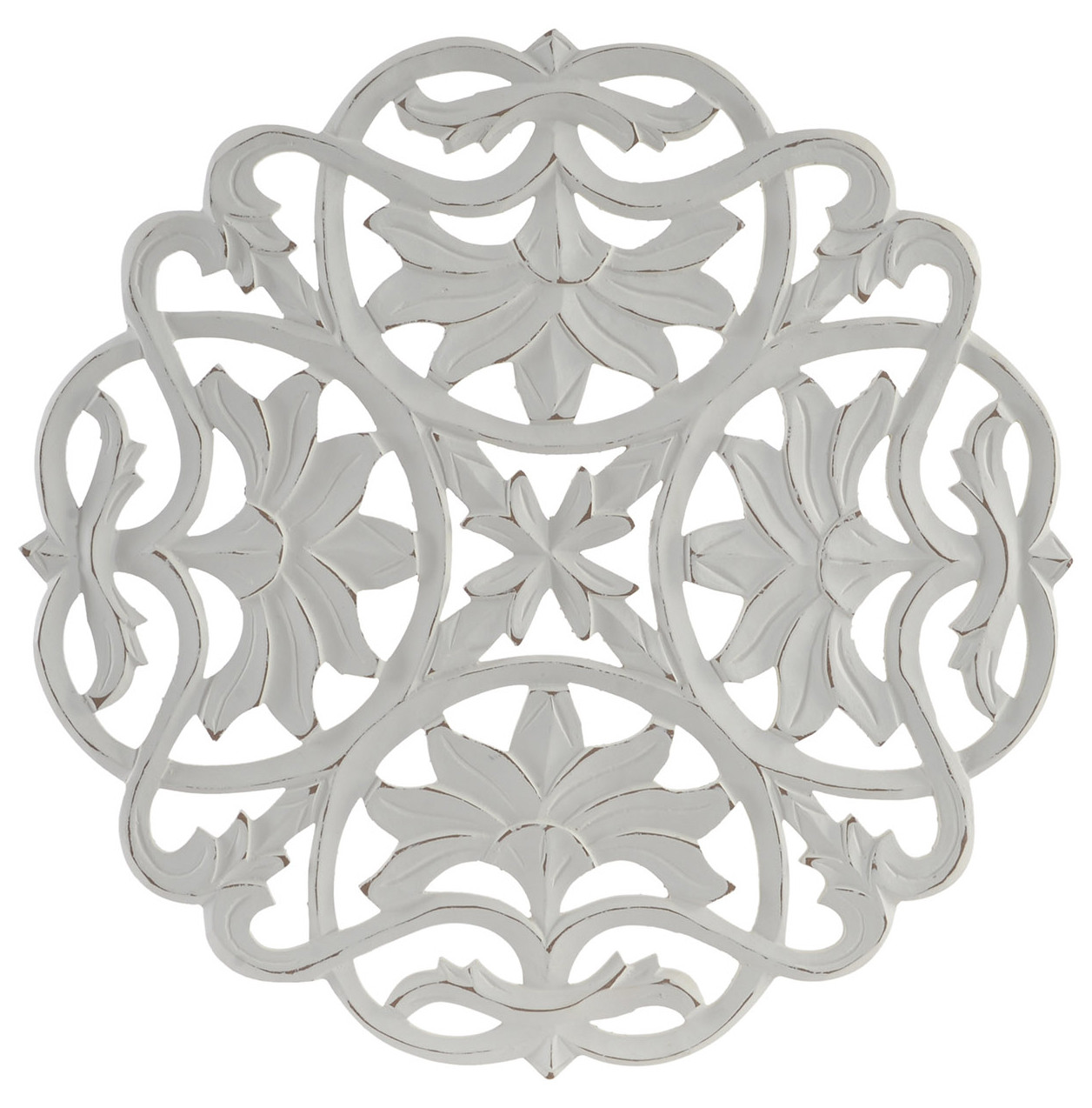 Retable décoratif en bois sculpté, mur -Vitta - Maison et plus