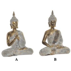 La figura del Buddha e decorazione dorata. Design Zen - Wabi Sabi - Casa e altro ancora.