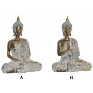 La figura del Buddha e la doratura per la decorazione di interni. Design Zen - Wabi Sabi - Casa e altro ancora.