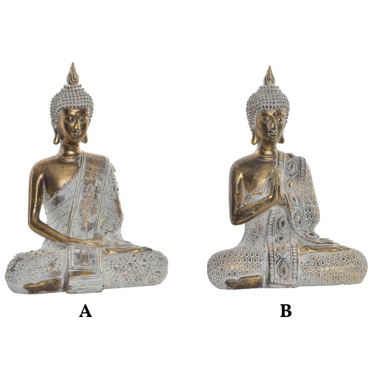 La figura del Buddha e la doratura per la decorazione di interni. Design Zen - Wabi Sabi - Casa e altro ancora.