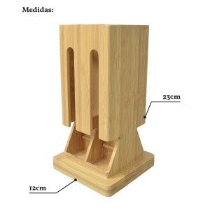 Porta capsules Nesspresso in Bamboo 