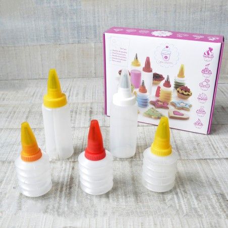 Utensili pasticceria - Set di 6 maniche pasticceria - Progettazione Francia - Casa e altro ancora