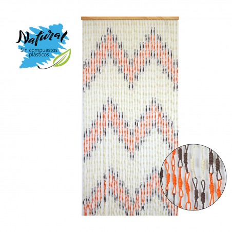 Rideau de Porte de Sisal et Bois Naturel, Ethnique Conception de la Maison et de Plus 