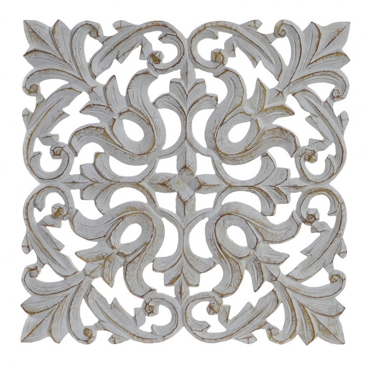 Altarpiece a decorative wood-carved wall. Decoration France 24 x 25 cm - Home and more