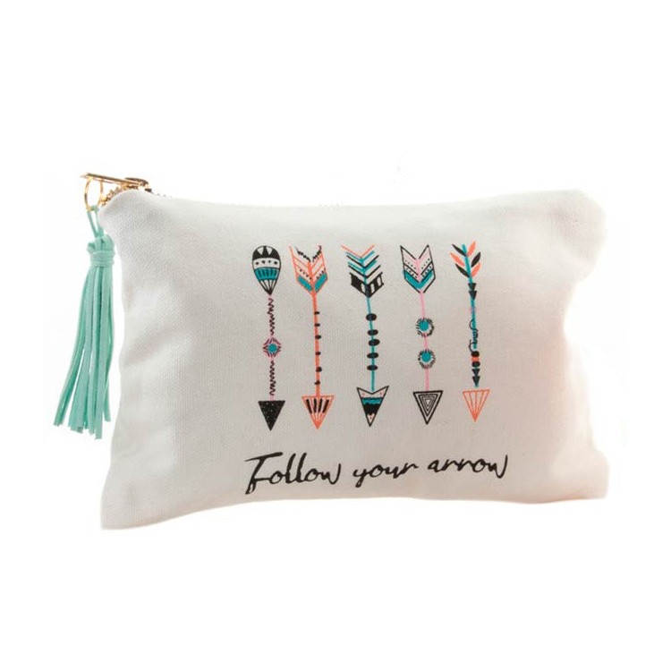 Neceser para maquillaje o productos de higiene. Diseño con mucho color. Diseño Tribal 21 x 14 cm - Hogar y más