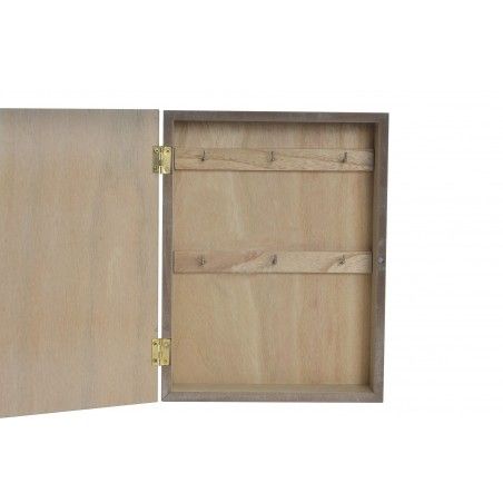 Guardallaves bois de conception 3D Voilier/Marine. Style Original pour une entrée ou un couloir. 20X6,5X26 CM