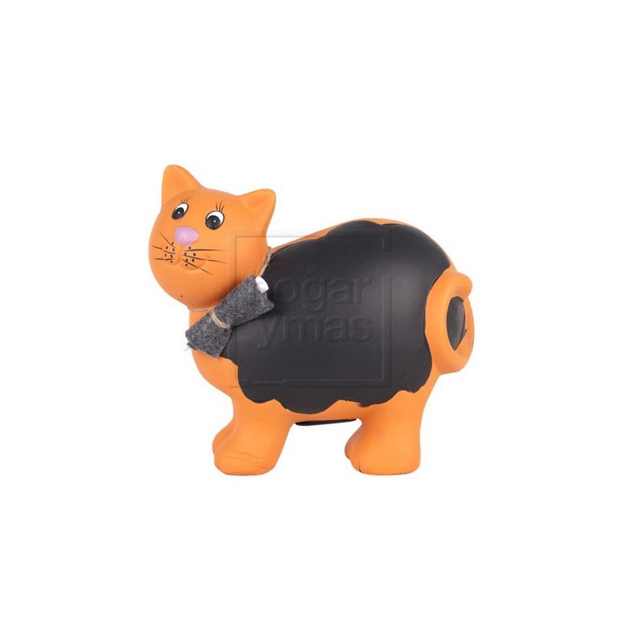 Hucha gato con pizarra