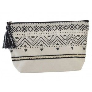 Exclusivo Neceser de Algodón muy Original, Étinico/Boho. 2 modelos a elegir (25X8,15,5CM).-Hogar y más-