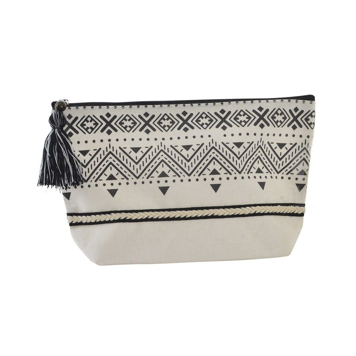Exclusivo Neceser de Algodón muy Original, Étinico/Boho. 2 modelos a elegir (25X8,15,5CM).-Hogar y más-