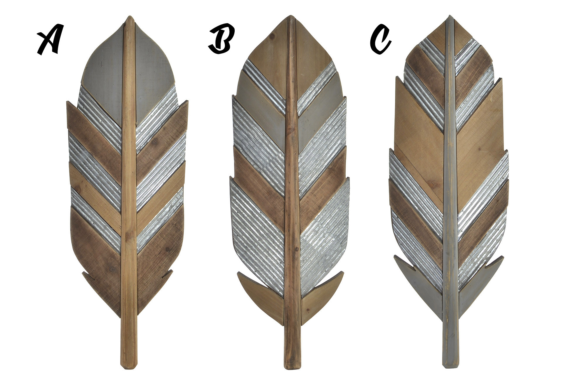 Plumes Décoratives Mur, Style Ethnique, pour choisir de. D'Origine/Vintage. Idéal pour le salon ou la Chambre. 22X4X66