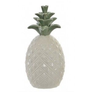 Pineapple Porcelain Bright, Tropical-Style, to choose from. Original Figure. 11,5X11,5X23 CM.-Hogarymas-
