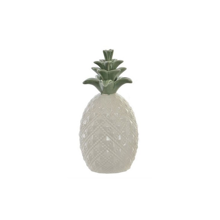 Pineapple Porcelain Bright, Tropical-Style, to choose from. Original Figure. 11,5X11,5X23 CM.-Hogarymas-