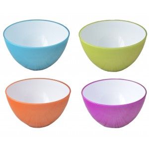Ciotola di insalata, o in una Ciotola, da scegliere in diversi colori. Moderno e Originale. Ideale per