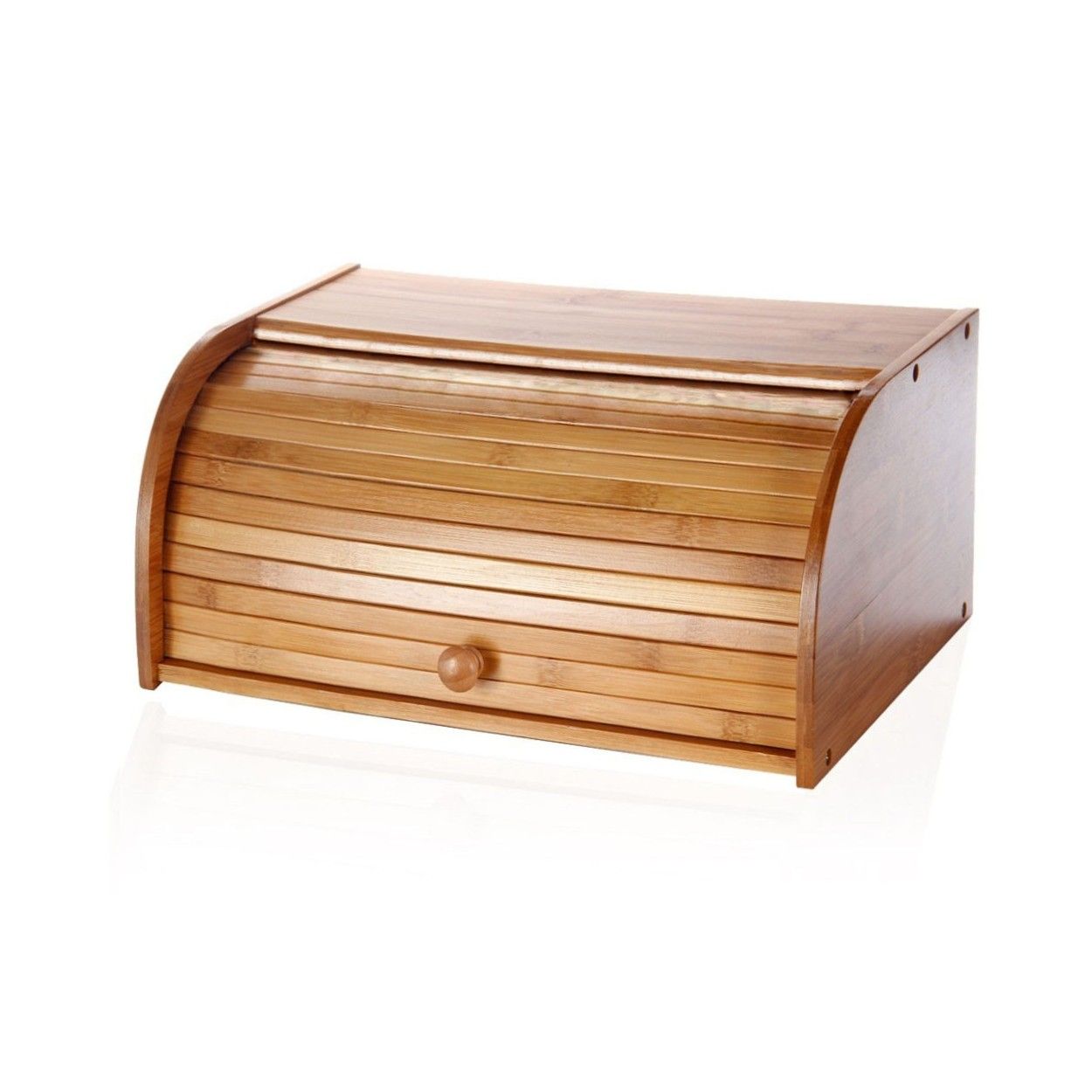 Bamboo wood bread basket (27x40x16.5 cm) 