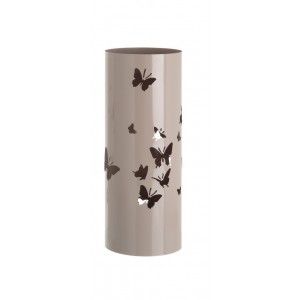 Portaombrelli in Metallo Design a Farfalla Finitura Lucida a Due Colori, Casa e altro ancora 